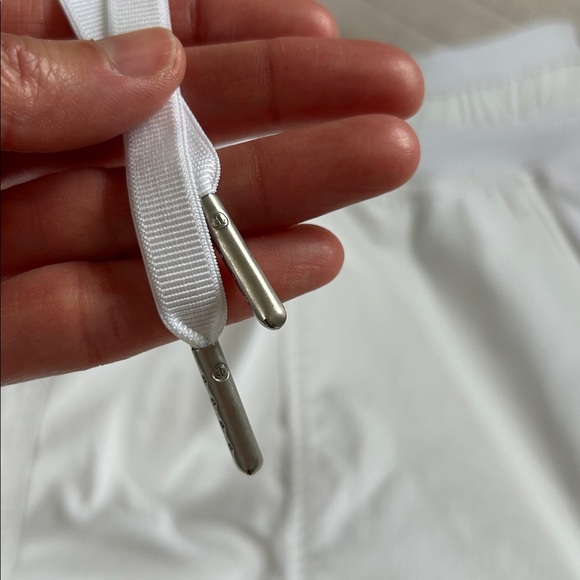 Lululemon dance studio white high rise lined casual shorts 6 - Picture 13 of 14